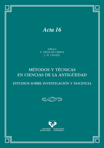 Métodos Y Técnicas En Ciencias De La A... (libro Original)