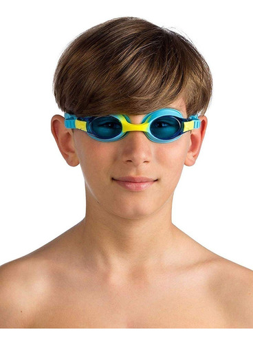 Goggles Cressi Niños Modelo Dolphin 2.0 Azure / Yellow - Pvr