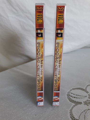 Dvd Clássico Da Ficção Científica Vol. 1 - Raro - (12dvds)