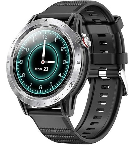 Colmi Smartwatch Sky 7 Pro Silver Android Ios Ips Ip67 Color de la caja Plateado Color de la malla Negro Color del bisel Plateado