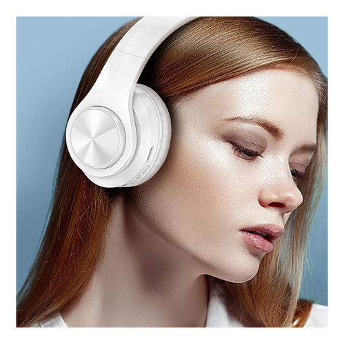 Producto Generico - Auriculares Bluetooth Sobre La Oreja, G. Color Blanco