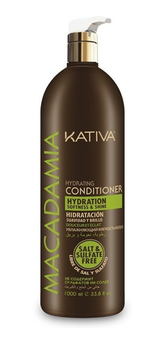 Acond. Kativa Macadamia X1000ml - mL a $56