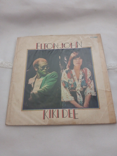 Compacto Vinil Elton John E Kiki Dee