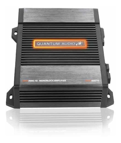 Amplificador Quantum Qpx3000.1d Monoblock Clase D 3000w Color Negro