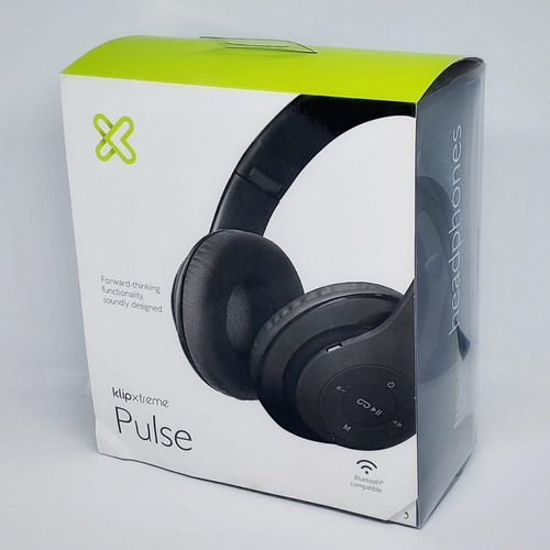 Klip Xtreme Audifonos Pulse Negro (openbox)