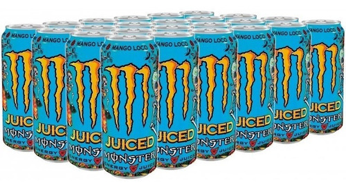 Monster Energy Drink Caja C/24 Latas 473 Mls Mango Loco