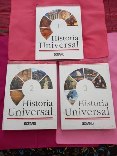 Historia Universal - Oceano - Compuesto De 3 Tomos