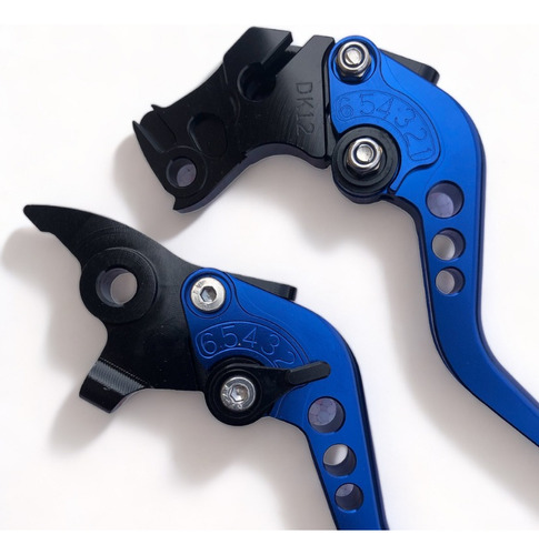 Kit Levers Manillas Freno Embrague Lt-1 Short, Azul