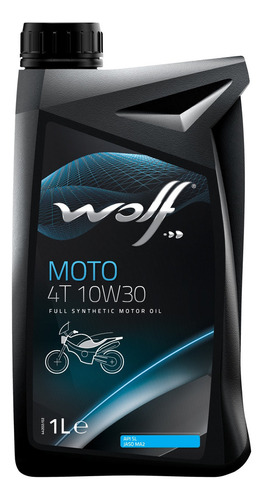 Aceite Wolf 10w30 Semi Sintetico Moto 4t  1 Litro Belgica