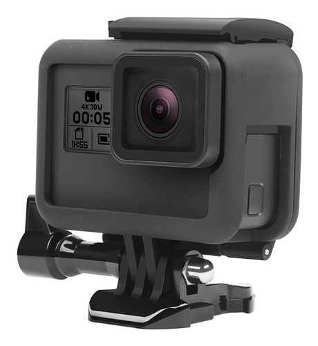 Quadro Case Armação Moldura Frame P/ Gopro Hero 5 6 7 Black