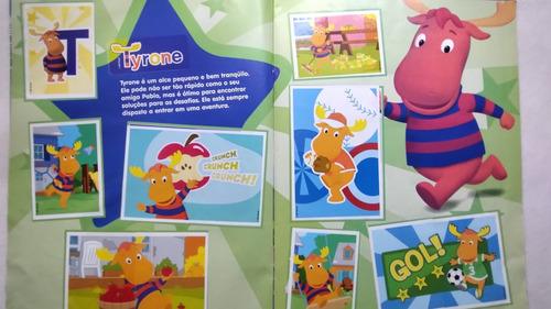 Álbum De Figurinha Backyardigans Incompleto Faltam 19 Cromos (Usado)