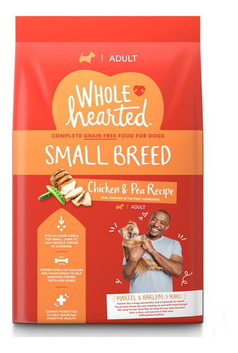 Alimento Natural Wholehearted Perro Pequeño Pollo 6kg