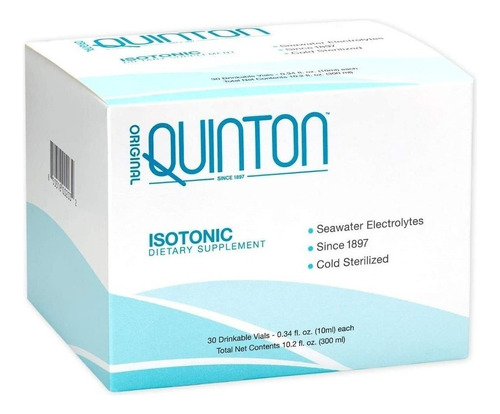 Quinton Isotonic - Electrolito Mineral Líquido