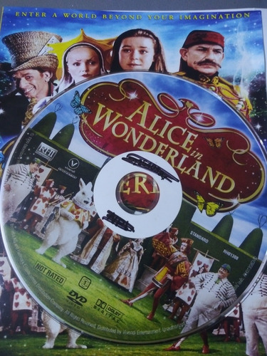 Pelicula Original Dvd Alice Wonderland Comprada En Eeuu