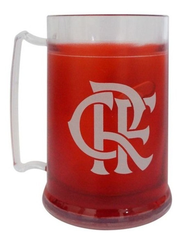 Imagem 4 de 5 de Mini Caneca Gel Vermelha Oficial Gabigol 300ml