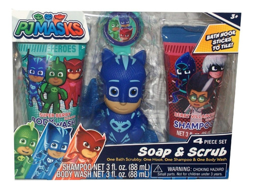 Set de cuidado para bebés Disney Paw Patrol pj masks