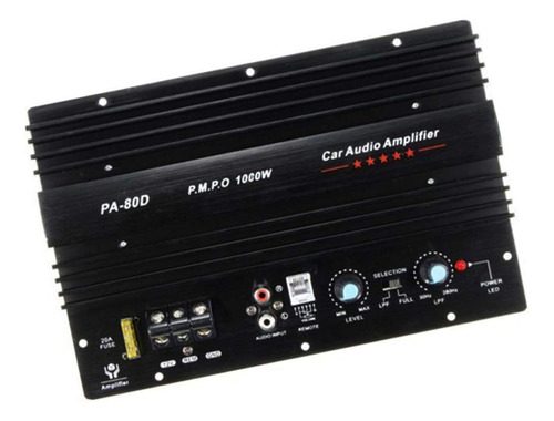 Saidian 1 Amplificador De Subwoofer Para Automvil, Placa Amp