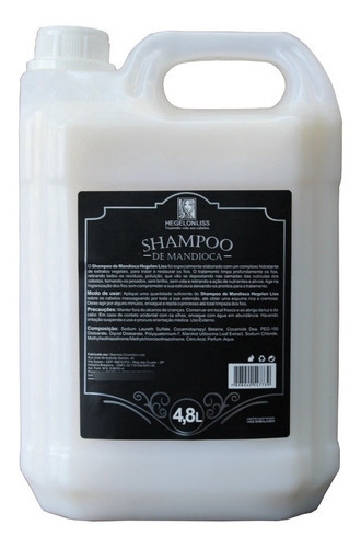  Shampoo De Galão Profissional Hegelon Liss 4.8l