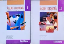 Comprar Álgebra Y Geometría 1 Y 2 Educación Media Santillana Chile 