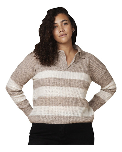 Sweater Buzo Hoddies Mujer Amplio Sueter Poleron Pullover A2