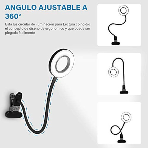 Lámpara Led Protección Ocular Dormitorio Estudio Luz Relleno