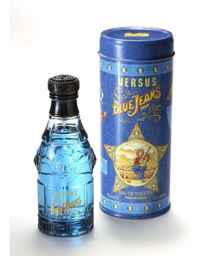 Eau De Toilette En Aerosol Versace Blue Jeans, 2.5 Onzas