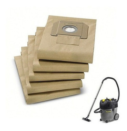 Imagen 1 de 4 de Bolsas Para Aspiradora Nt35 Kärcher(5 Unidades) Kärcher