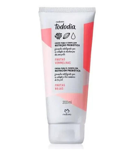 Natura Tododia Frutas Rojas Crema Para El Cuerpo 200ml