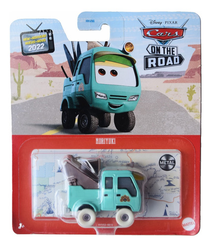 Cars Pixar On The Road -escala 1:55 Metal Noriyuki