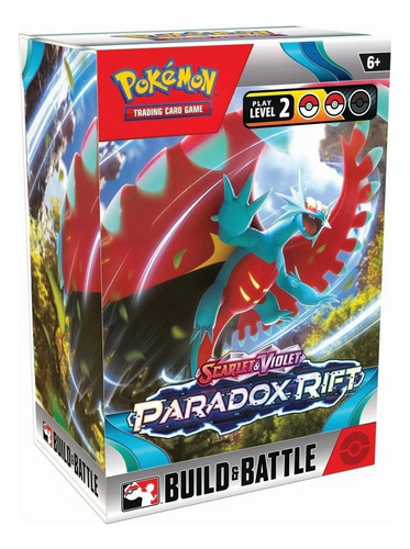 Pokemon - Tcg - Paradox Rift Build And Battle - Nuevo!