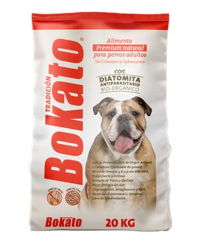 Alimento Bokato Perro Adulto Alto Proteinas 20kg