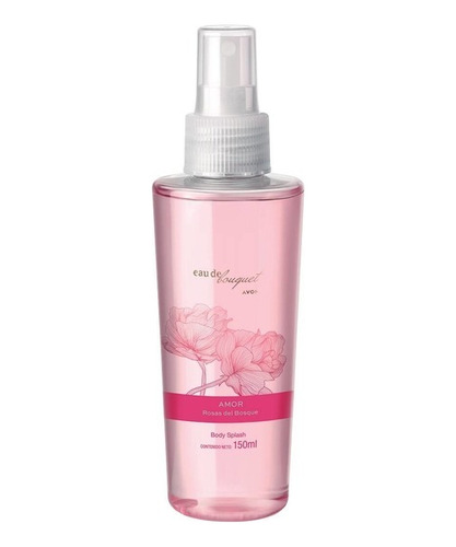  Amor Rosas Del Bosque Body Splash Eau De Bouquet Avon Femen