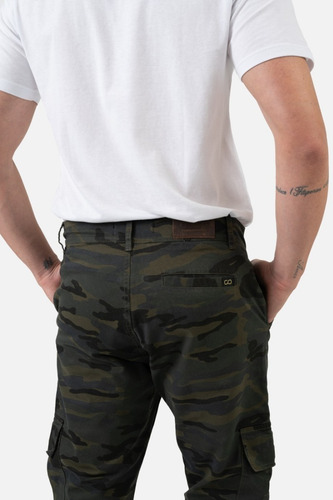 Imagem 4 de 10 de Calça Camuflada Motociclista Cargo Com Kevlar - Corse