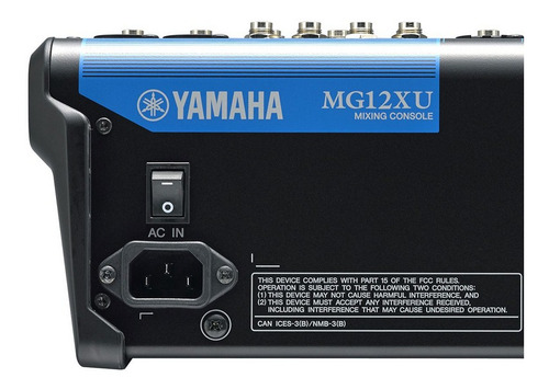 Console Yamaha Mg12xu De Mistura 100v/240v