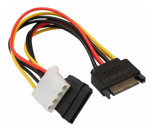 Anrank 15 Pin Serie Ide Molex Dama 4 Sata Adaptador