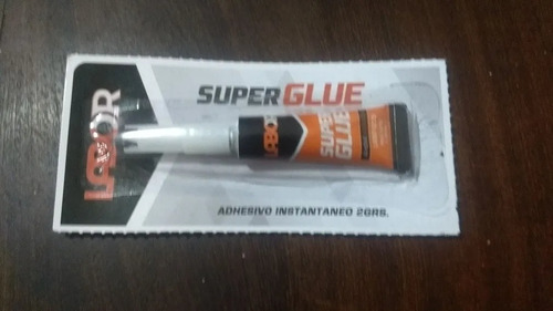 Adhesivo Instantaneo Super Glue Labor 2 Grs.