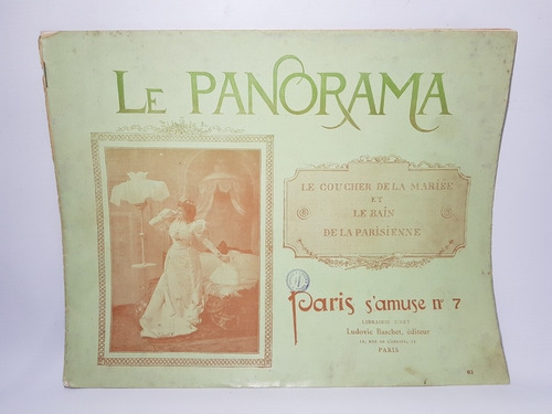 París Erótico 1900 Modelos Le Panorama S'amuse N°7 Mag 56913