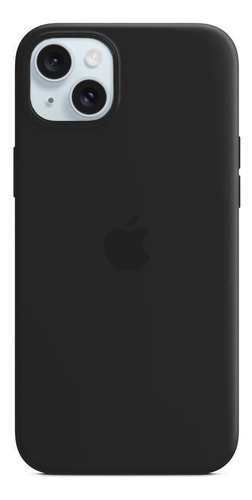 Silicone Case Iphone 14 Funda Silicona Negro Lisa