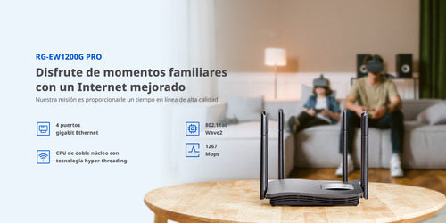 Ubiquiti Litebeam Lbe-m5-23 + Home Router Mesh Rg-ew1200gpro