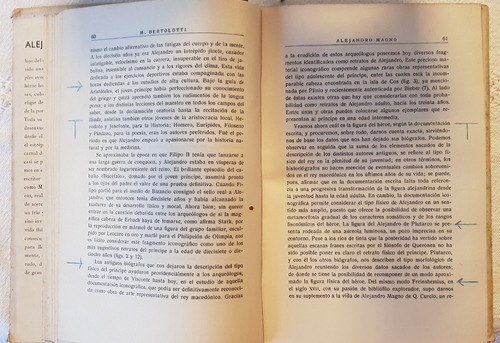 Libro Alejandro Magno De M. Bertolotti (Usado)