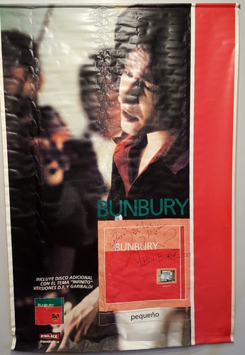 Bunbury Plotter Vinilico Difusion Del Cd Pequeño Heroes Del