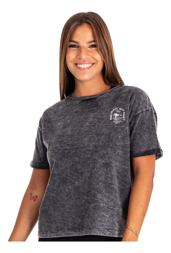 Remera Mc Free Spirit (neg) Roxy