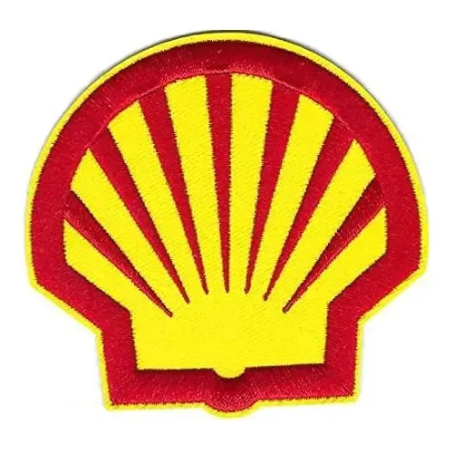 Parche Aplique Termoadhesivo Bordado Logo Shell 6,5 X 6 Cms | MercadoLibre
