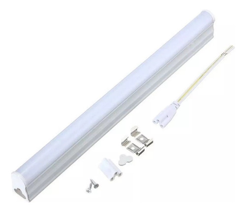 Tubo Led T5 Integrado Lámpara 60cm 9w Luz Neutra 4000k X2