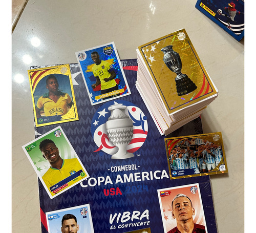 Álbum Panini Copa America 2024 430 Figuritas Todas A Pegar
