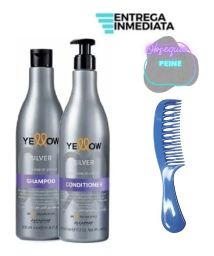 Silver Yellow Shampoo Acondicio - mL a $89