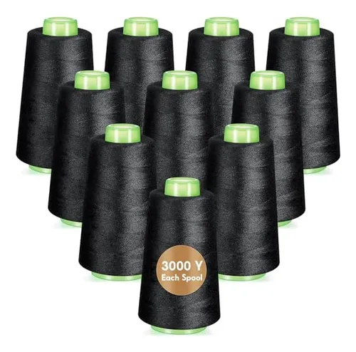 comprar 12 Rollos Hilo Coser 3000 Yardas Cada Uno, Poliéster 4...