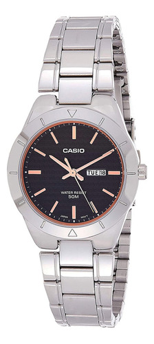 Reloj Casio Ltp-1410d 100% Acero Fechador 50m Wr Gemma