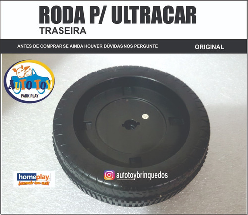 Multicar 640 / Ultracar 649  -  Só A  Roda Traseira  Tração 