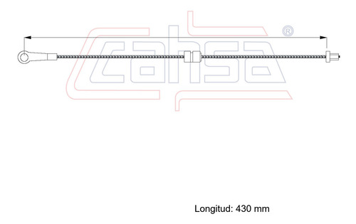 Cable Embrague Para Gmc S15 1.9l 1983